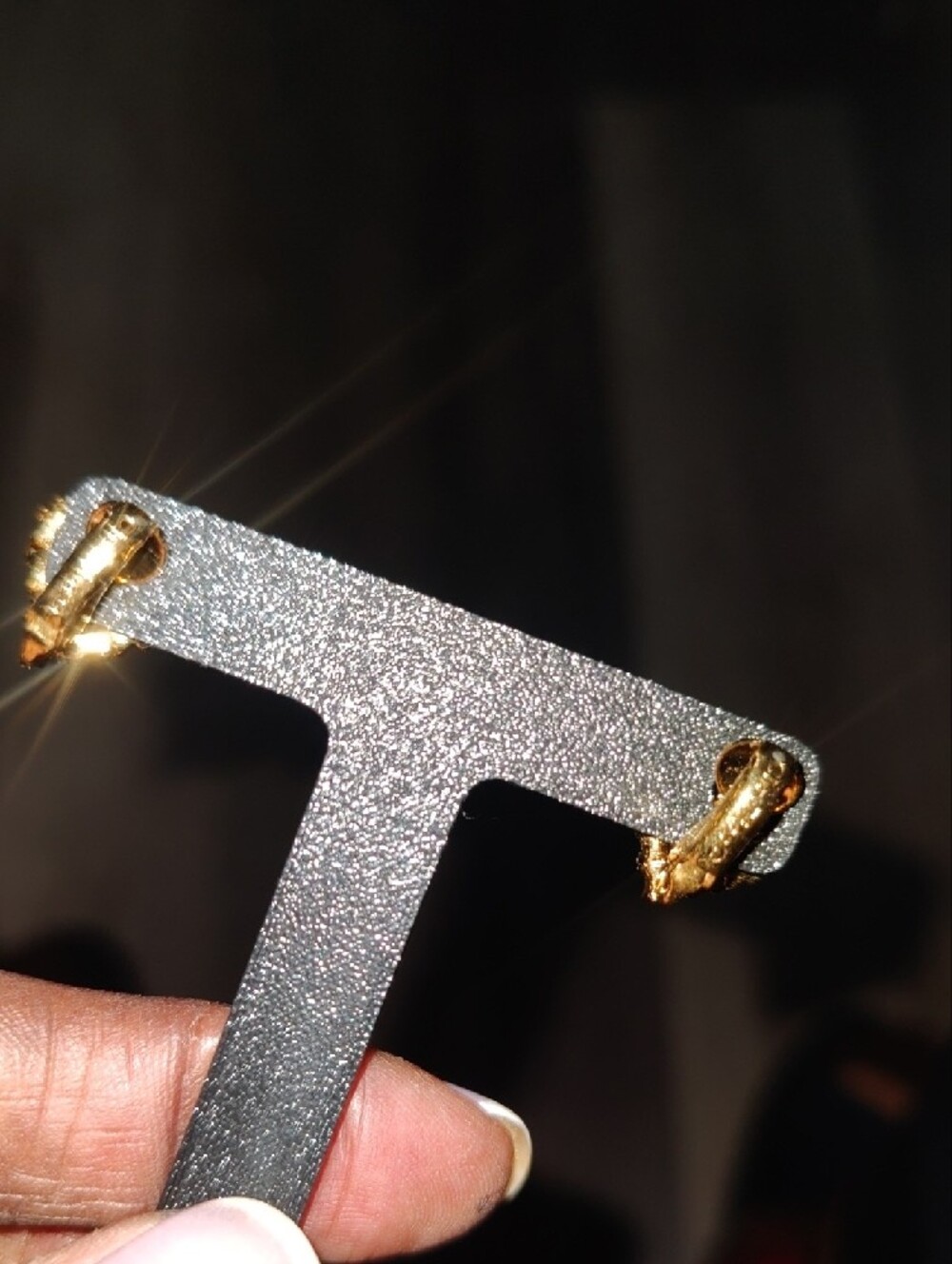 Christian Dior Gold Heart Crystal Clip-On Earrings w/ COA – Vintage HTF Rare - Picture 10 of 12